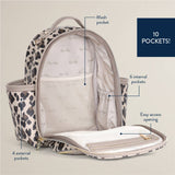 PREORDER *NEW* Leopard Itzy Mini Plus™ Backpack Diaper Bag