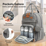 KeaBabies Rove Diaper Backpack