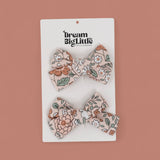 *PREORDER* AUTUMN BLOSSOM DREAM BOW HAIR CLIPS