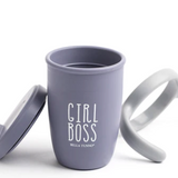 Sippy Cup - Girl Boss - Colour: Plum