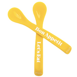 Spoon Set - Let's Eat Bon Appetit - Colour: Sunshine