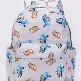 Kids Blue Character Printed Backpacks