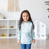 Long-Sleeved Art Smock: Rainbows