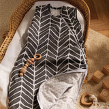 *PREORDER* Woven cotton sleep sack - Chevron (2.0 togs)