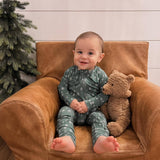 Minimalist Christmas Trees Bamboo Zippy Pajamas