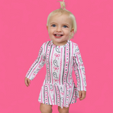 *PREORDER* BOO AND BOWS LONG SLEEVE DREAM BODYSUIT DRESS