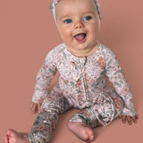 *PREORDER* AUTUMN BLOSSOM DREAM RUFFLE ROMPER