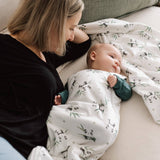 *PREORDER* Quilted bamboo sleep sack - Pandas (2.5 togs)