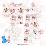 Besties bamboo 2 piece set pjs 