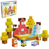 90 Piece Farm Harvesting Magnetic Cubes Set