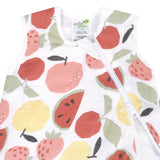 *PREORDER* Cotton muslin sleep sack - Fruits  (0.7 tog)