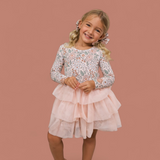 *PREORDER* AUTUMN BLOSSOM LONG SLEEVE DREAM TUTU DRESS