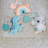 Itzy Pal™ Plush + Teether: Avocado