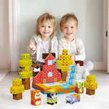 90 Piece Farm Harvesting Magnetic Cubes Set