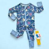 Poke 4 bamboo convertible zippy romper