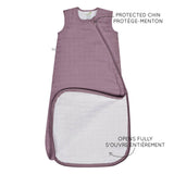 *PREORDER* Cotton muslin sleep sack - Plum (0.7 tog)