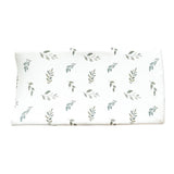 Bamboo Premium Changing Pad Cover - Green Leaves