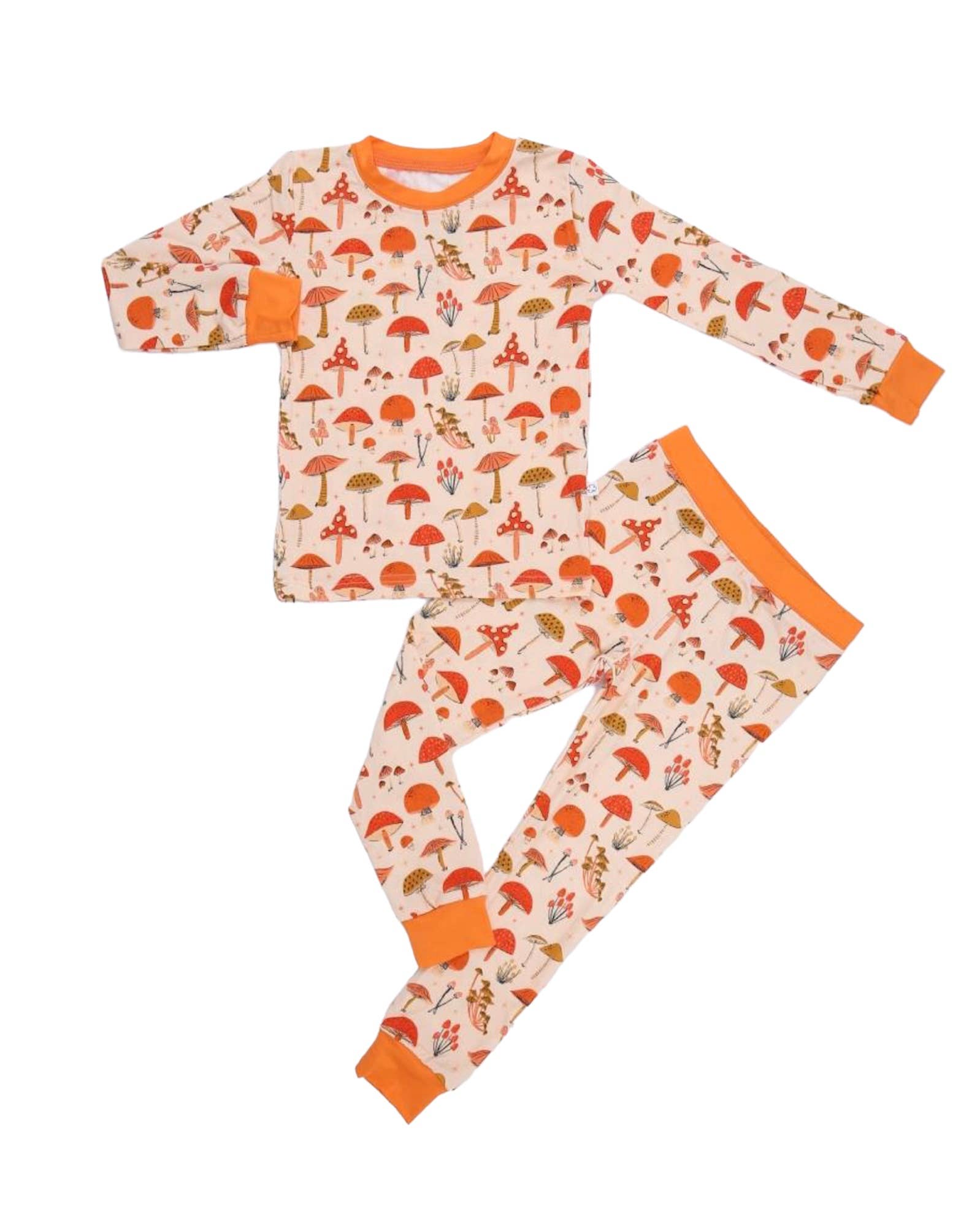 Woodland Mushroom Bamboo 2 Piece Set Pajamas