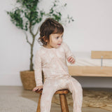 Blush Goose Bamboo Zippy Romper