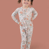 *PREORDER* AUTUMN BLOSSOM DREAM RUFFLE ROMPER