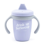 Sippy Cup - Drink Up Buttercup - Colour: Lavendar