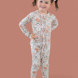 *PREORDER* AUTUMN BLOSSOM DREAM RUFFLE ROMPER