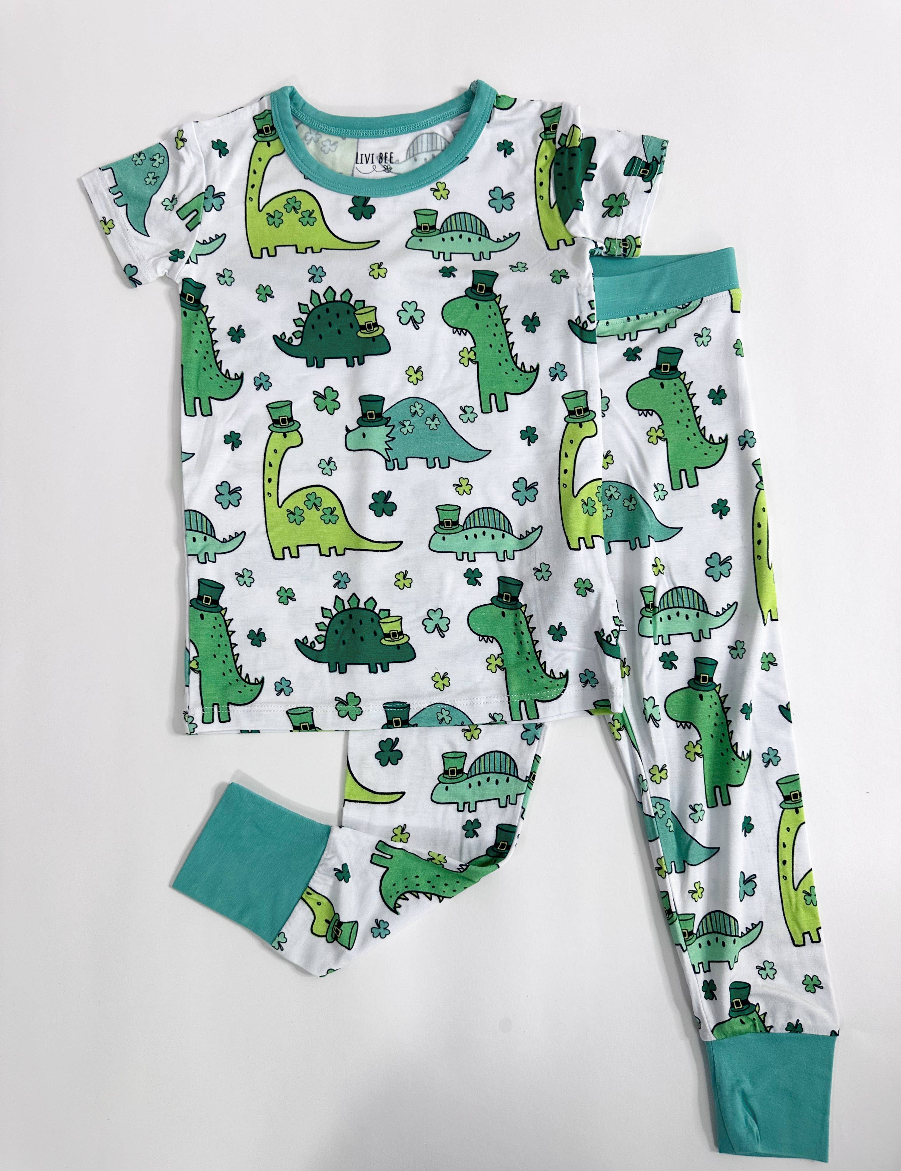 Lucky Dinos-2 Piece Pajama Set