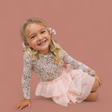 *PREORDER* AUTUMN BLOSSOM LONG SLEEVE DREAM TUTU DRESS