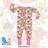 Tower girl bamboo zippy convertible romper