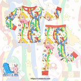 Mario bamboo 2 piece set pjs 
