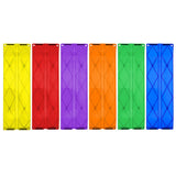PicassoTiles 6 Piece Race Track Ramp Expansion Pack PTR06
