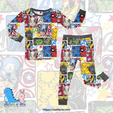Super hero bamboo 2 piece set pjs