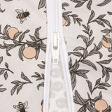 *PREORDER* Woven cotton sleep sack - Honeybees by Solange Pilote (2.0 togs)