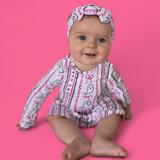 *PREORDER* BOO AND BOWS LONG SLEEVE DREAM BODYSUIT DRESS