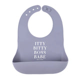 Wonder Bibs - Itty Bitty Boss Babe - Colour: Plum