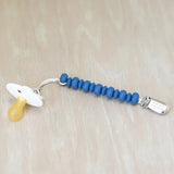 Pacifier Clip - Navy - Colour: Azure