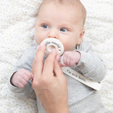 Pacifier Clip - New Here - Colour: Cloud