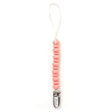 Pacifier Clip - Pink - Colour: Blossom