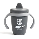 Sippy Cup - Sip Sip Hooray - Colour: Shadow Grey