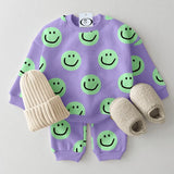 Family Matching Lovely Smile Sweatershirt/Set