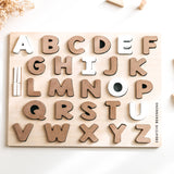 Alphabet Chalkboard Based Puzzle