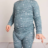 Bamboo Toddler Two-Piece Pajama Sea Life