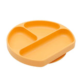 Silicone Grip Dish: Tangerine