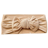 Beige X’s Head Wrap Headband