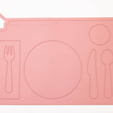 Original+ Montessori Mates® Silicone Placemat - Rose Dust